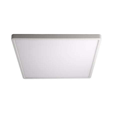 צמוד תקרה מרובע דק TIME 45X45CM CCT 48W בגימור לבן/שחור