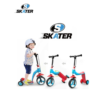 אופני איזון+קורקינט 2 ב-1 Skater Grow פטנט עולמי