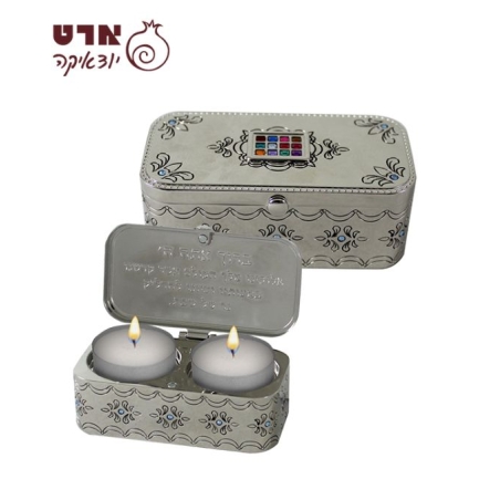 פמוטי נסיעה- כסוף UK53724