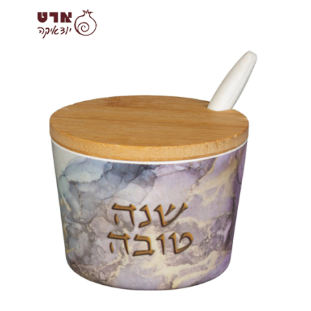 UK81537 כלי לדבש מלמין 