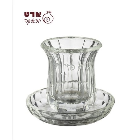 UK42495 גביע קריסטל מהודר ללא רגל 9 ס