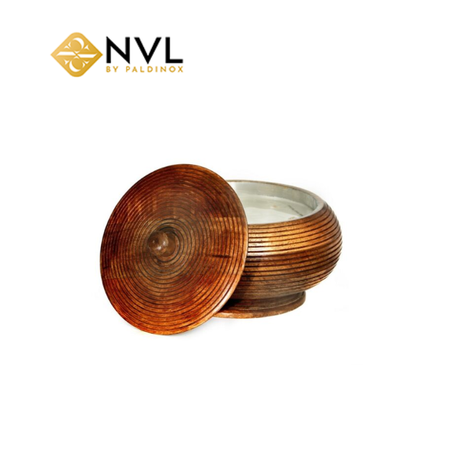 X5169K נר ריחני jasmine neroli כהה /מכסה קוטר 20 גובה 19 ס