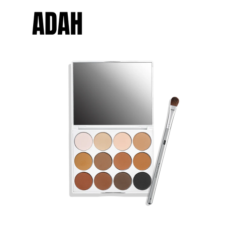 MATTE MOOD PALETTE פלטת צלליות + מתנה!! מברשת הנחת צללית