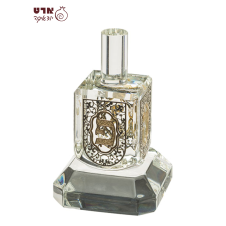 UK49441 סביבון קריסטל עם פלקטה ובסיס  11 ס