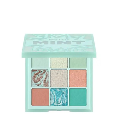 פלטת צלליות Huda Beauty Pastel Obsessions - גוון Mint