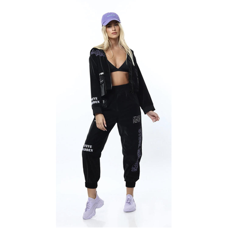 ג'קט קפוצ'ון לנשים ISABELLA בשחור מידה L