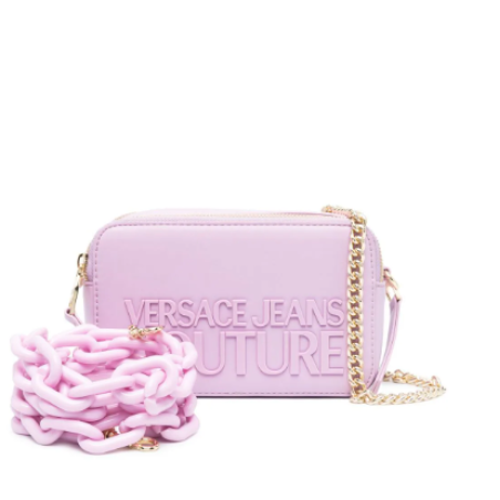 Versace Jeans Couture logo-embossed crossbody bag