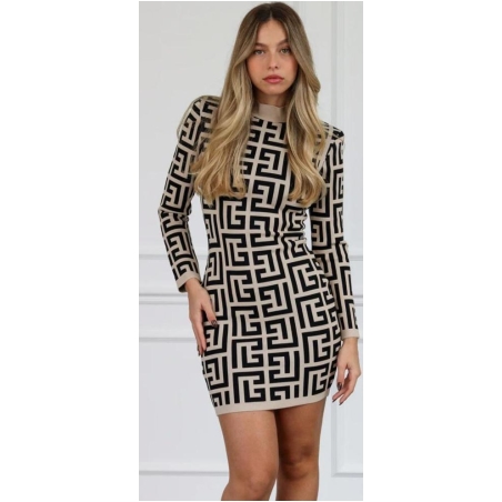 שמלת סוזנה מחטבת