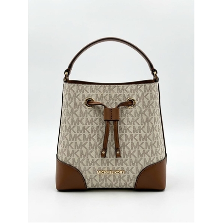 Michael Kors - תיק דלי יוקרתי בעיצוב לוגו קלאסי