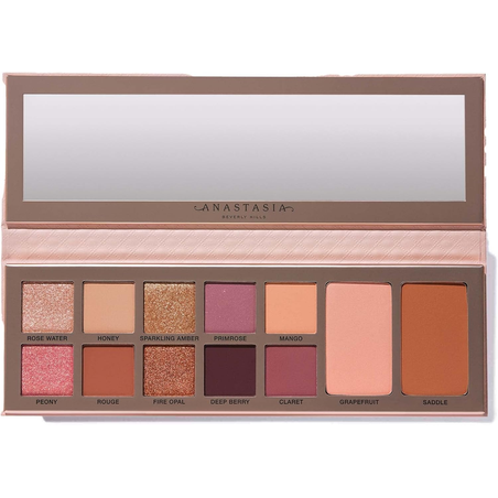 ANASTASIA ABH PRIMROSE All In One Face / Eye Shadow Blush Bronze Palette BNIB