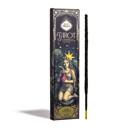 קטורת טבעית טארוט מושק לבונה Tarot Musk Frankincense טארוט מרסיי איזון והכוונה Sagrada Madre