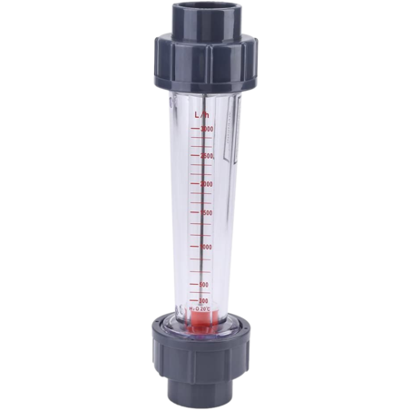 מד זרימה מכני 20 (60-600 ליטר/שעה) - Sanking Mechanic Water Flow Meter DN20