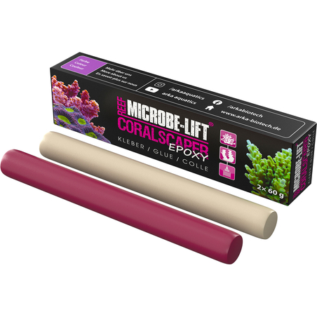 דבק אפוקסי אלמוגים וסלעים מיקרוב ליפט 120 גרם  - MICROBE LIFT Coralscaper Epoxy