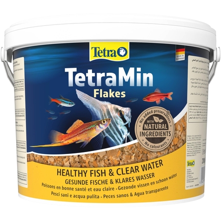 טטרה טטרמין דפים 10 ליטר - TetraMin Flakes 10L