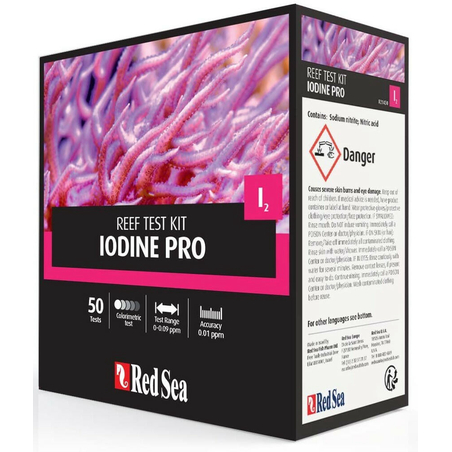 רד סי בדיקת יוד  - IODINE PRO REEF TEST KIT