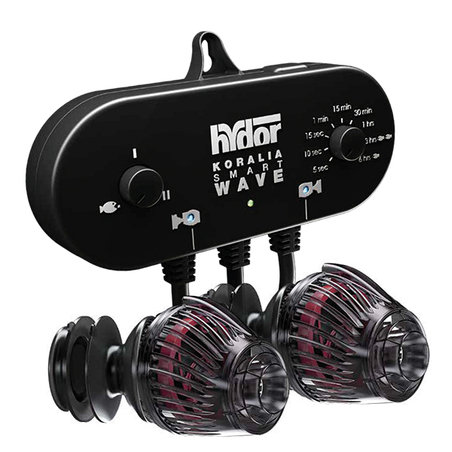 סט משאבות גלים היידור 9000 ליטר/שעה - Hydor Koralia 3G Kit