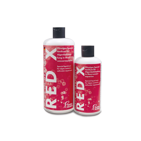 רד אקס תוסף לטיפול בציאנו פאונה מארין  1 ליטר - Fauna Marin Red X 1L