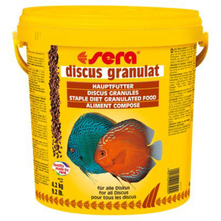 סרה דיסקוס גרנולט 10 ליטר  -  Sera Discus Granulat 10 L