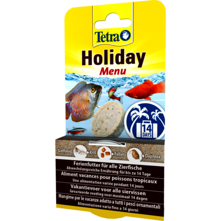 טטרה טטרמין הולידיי מניו מזון חופשה 30 גרם - Tetra Holiday Menu 30g
