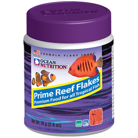 מזון דפים פריים ריף אושן נוטרישן 70 גרם - Ocean Nutrition Prime Reef Flakes 70g