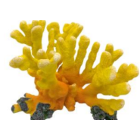 דקורציה אלמוג דגם SH 325 Y למים מלוחים ומתוקים - Coral decoration model SH 325 Y for salt and fresh water