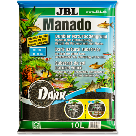 ג'יי בי אל מצע מנאדו כהה 10 ליטר - JBL Manado Dark