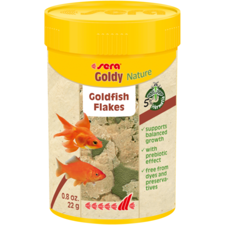סרה גולדי נייצ'ר דפים 100 מ”ל -  Sera Goldy Nature 100 ML