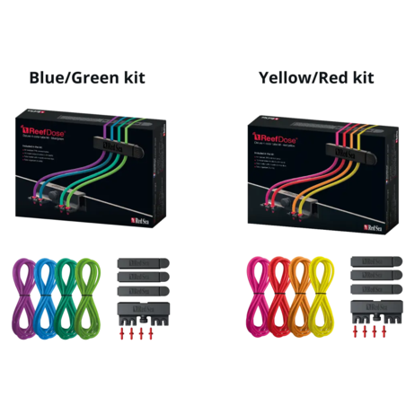 סט צינורות למשאבת מינון כולל קליפס רד סי - RED SEA DELUXE DOSING PUMP TUBE KIT