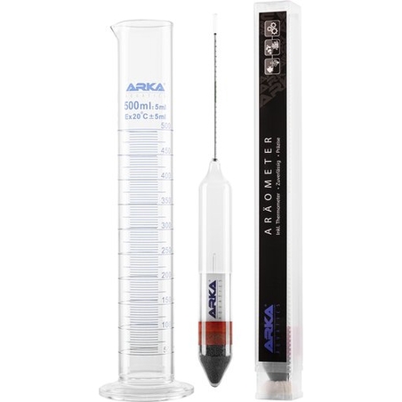 הידרומטר מצוף מד מליחות מדויק ארקה - ARKA Hydrometer Salinity Tester buoy
