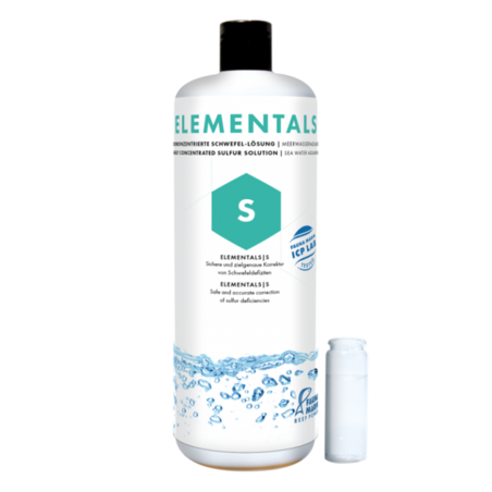 תוסף אלמנט סולפור S פאונה מארין 1 ליטר - Fauna Marin Elements S Sulfur 1L