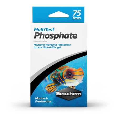 ערכת בדיקה פוספאט PO4 סיכם - Seachem Phosphate PO4 Multitest Kit