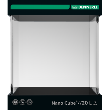 אקווריום דנרלי נאנו קיוב 20 ליטר - DENNERLE Aquarium Nano Cube 20 liters