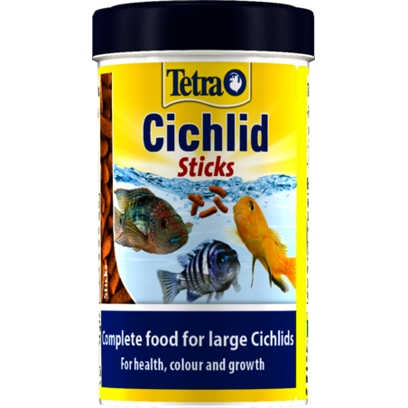 טטרה ציקליד סטיקס  1 ליטר - Tetra Cichlid Sticks 1L