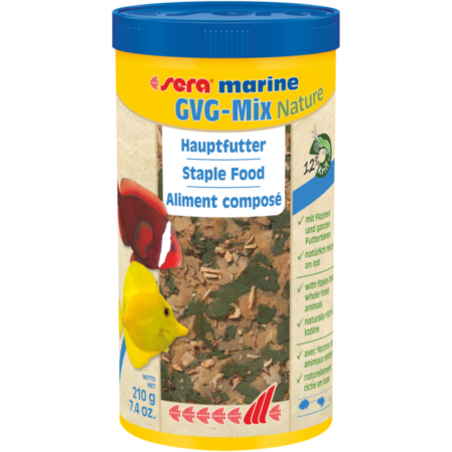 ג’י וי ג’י מיקס  נייצ'ר 1000 מ”ל-  sera marine GVGMix Nature 1000 ML