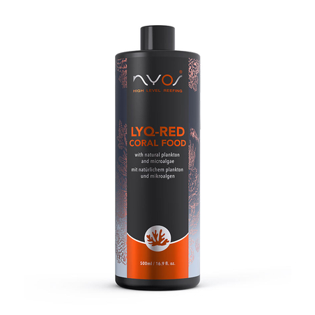 מזון מיקרוסקופי מרוכז LYQ-RED לאלמוגים לחסרי חוליות ניוס 500 מ