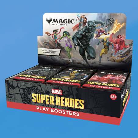 קלפי מג'יק - Marvel Super Heroes Play Booster Box