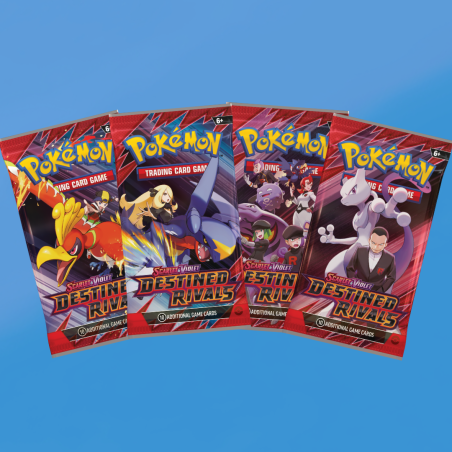 קלפי פוקימון - חבילת בוסטר דסטיינד ריוולס - Destined Rivals Booster Pack