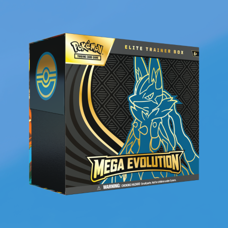 קלפי פוקימון - מארז מגה אבולושן לוקאריו - Mega Evolution ETB Lucario