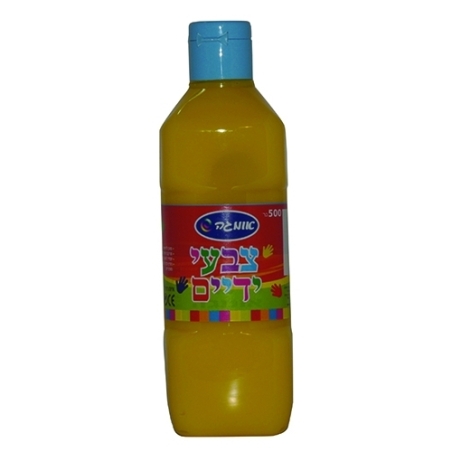 צבעי ידיים צהוב 500 גר` OM