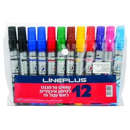 טוש פרמננט ליין פלוס 70 1/12 מעורב CHN
