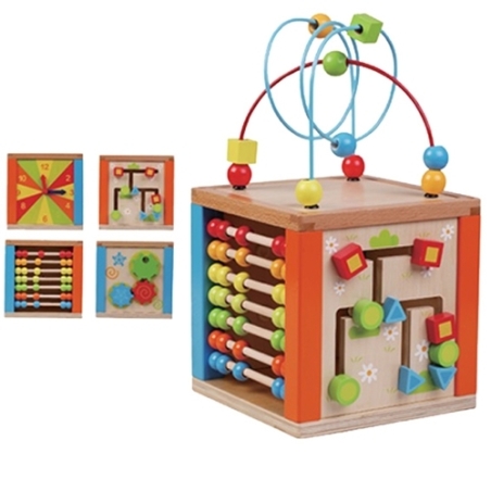 קוביית פעילות + מבוך