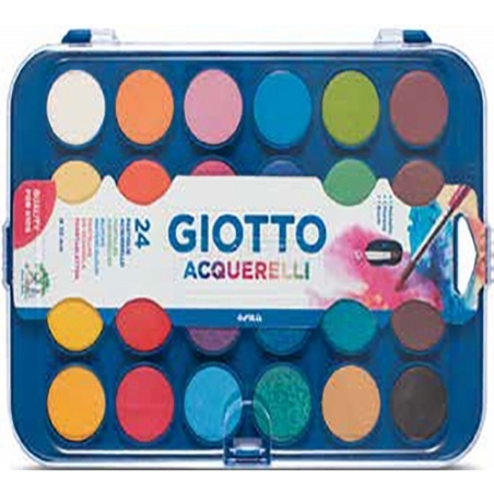 צבעי מים 24 גוונים - ג'יאוטו אקוורלי SK