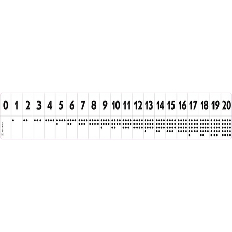 רצועות מספריים 1-20 RR