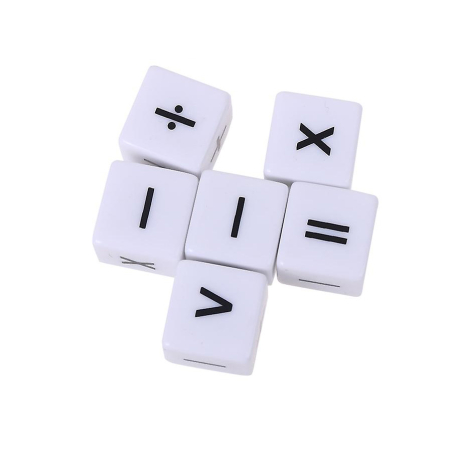 קוביית סימני חשבון 16 מ