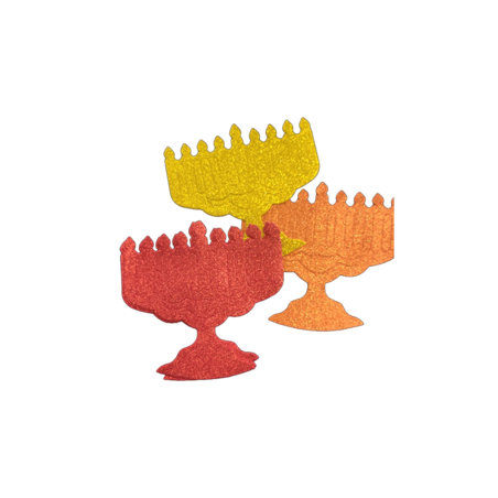 חיתוכי סול נוצץ חנוכיה 1/36