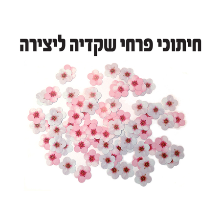 חיתוכי פרחי שקדיה