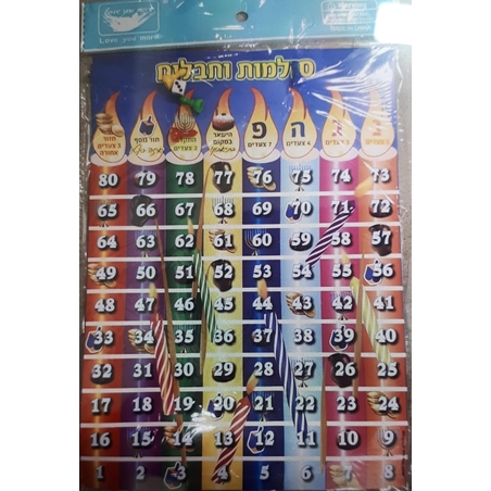 סולמות וחבלים חנוכה