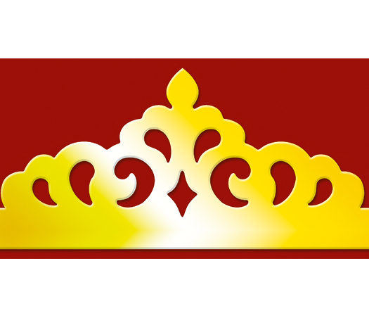 כתר מלכה זהב 1/18