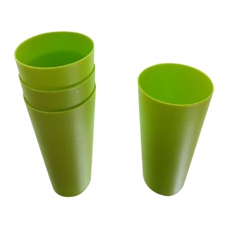 כוס פלסטיק לשתיה ללא ידית