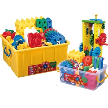 הרכבה גלגלי שיניים 62 חלקים בקופסה